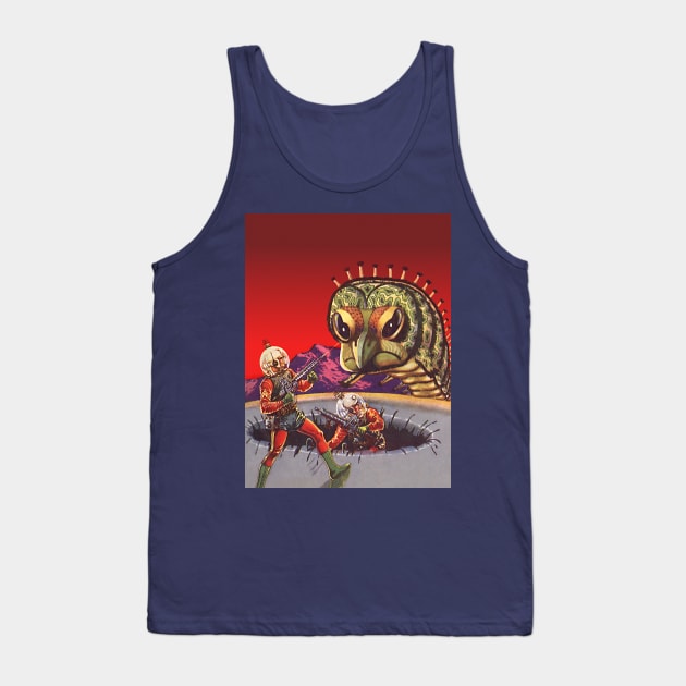 Vintage Science Fiction Tank Top by MasterpieceCafe
